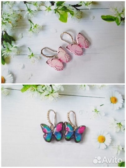 Сережки ручной работы