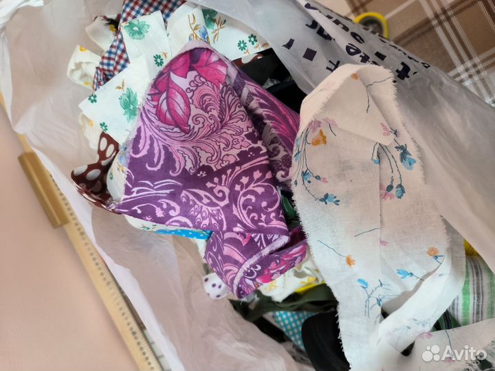 Мелкий лоскут СССР для поделок