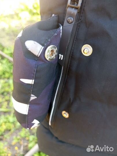 Зимний детский пуховик для мальчика