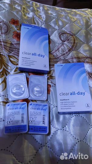 Линзы контактные