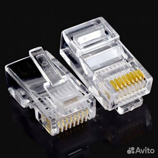 Коннекторы RJ45 Разъемы RG-45