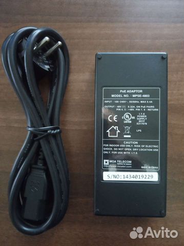 PoE адаптер, инжектор, блок питания пое