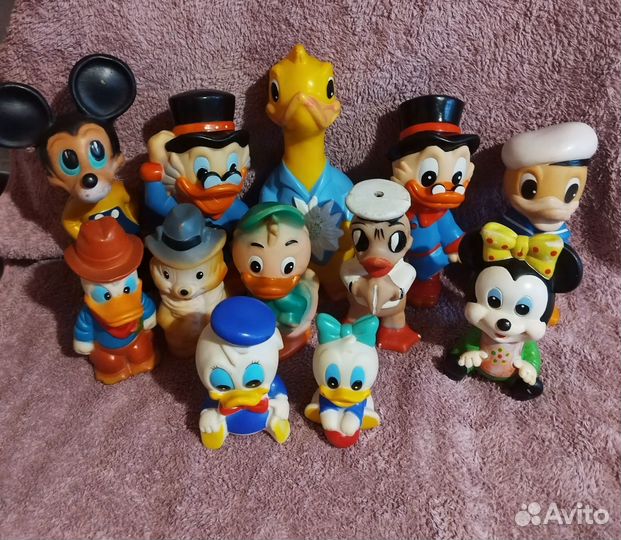 Резиновые игрушки Утиные истории Дональд Скрудж