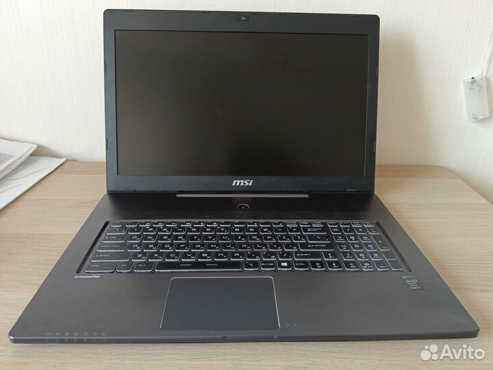 Ноутбук 17 дюймов MSI GS70