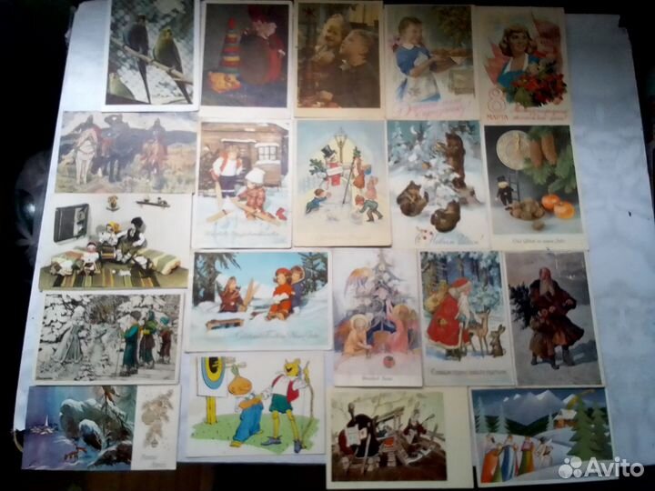 3 - Открытки чистые и подписаны пакетом