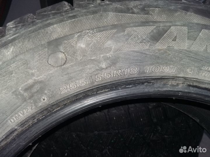 Bridgestone Blizzak DM-V2 255/55 R18 109T