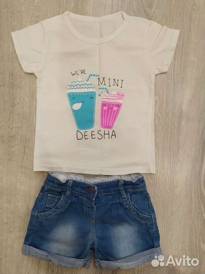 Летняя одежда для девочки 3-4 года