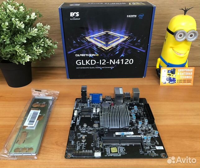 Материнская плата Elitegroup glkd-I2-N4120