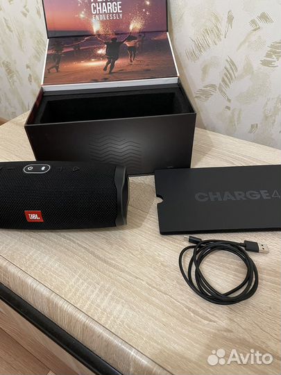 Портативная акустика JBL Charge 4 Black