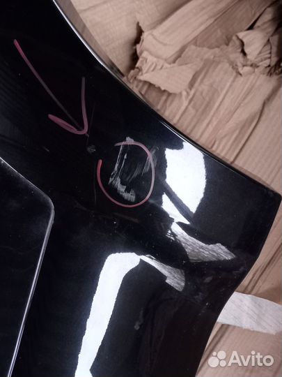 Ford Escape тайванец 2008 накладка двери лев задн