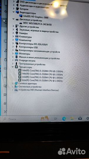 Ноутбук HP. Intel-i5