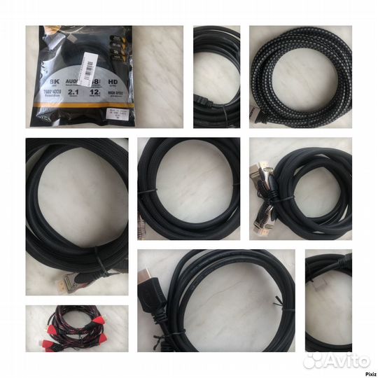 Кабель hdmi Новый 8к и Б/у4к
