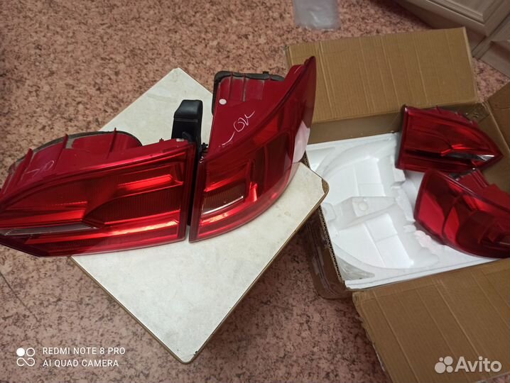 Задние фонари jetta 6