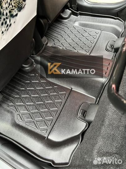 Ковры в салон Kamatto 3D Honda Fit Shuttle 2011-20