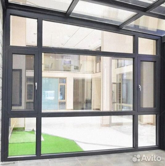 Алюминиевые окна в наличии