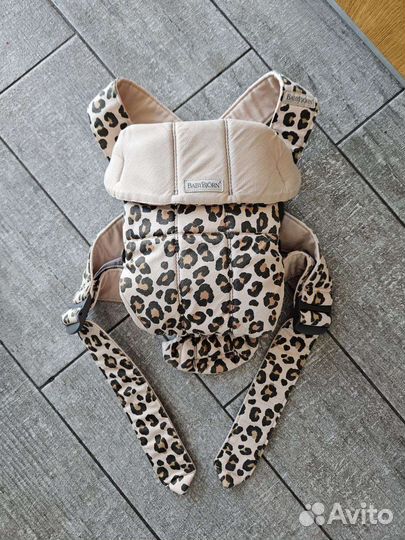 Рюкзак переноска BabyBjorn Mini Leopard