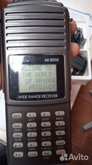 AOR AR8000 широкий диапазон приёмник
