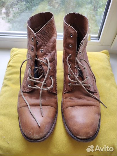 Шикарные кожаные ботинки 40 р