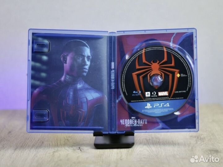 Диск Человек паук майлз моралес ps4