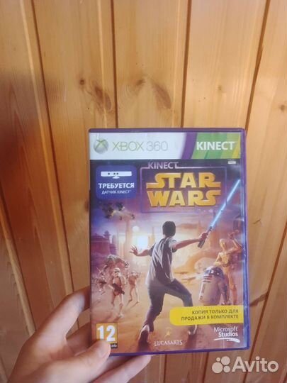 Диск для xbox 360 kinect star wars