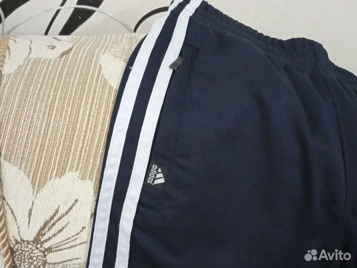 Спортивные штаны adidas синие