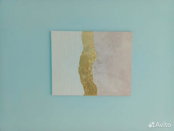 Дизайнерская картина на холсте, авторская техника