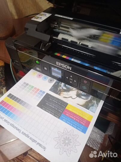 Мфу принтер сканер копир epson sx430w