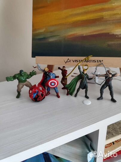 Фигурки Marvel Мстители. Цена за все