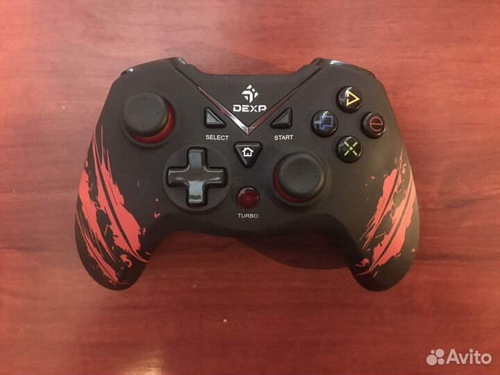 Геймпад беспроводной dexp Ventriloquist черный