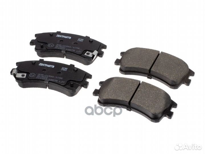 Z07382 колодки дисковые передние Mazda 6 GG/GY