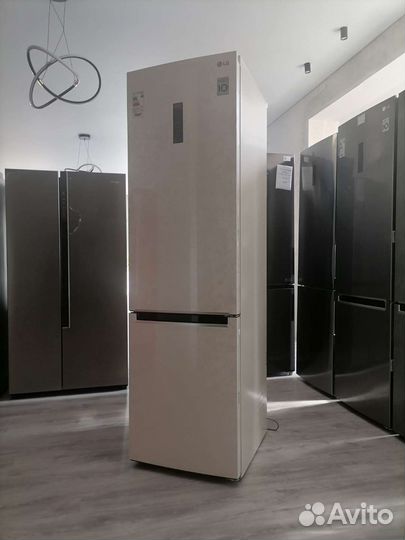Холодильник LG GA-B509meum ростест бежевый новый