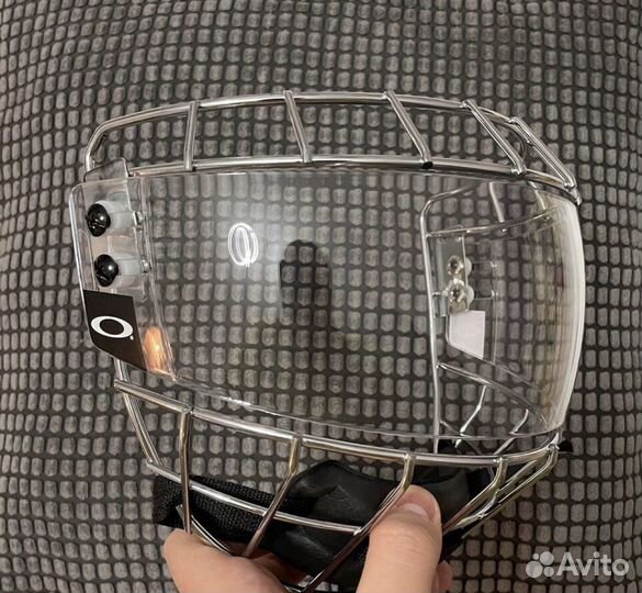 Хоккейная комбо визор, маска с визором для шлема