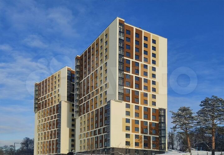 2-к. квартира, 51,5 м², 2/17 эт.