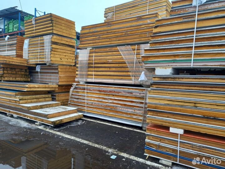 Сэндвич панели в наличии на складе