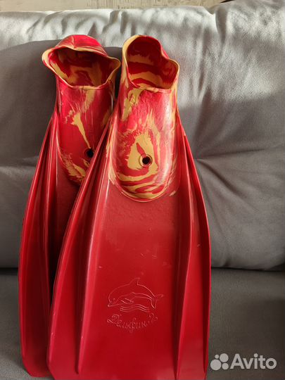 Ласты для плавания 37-38+сумка чехол