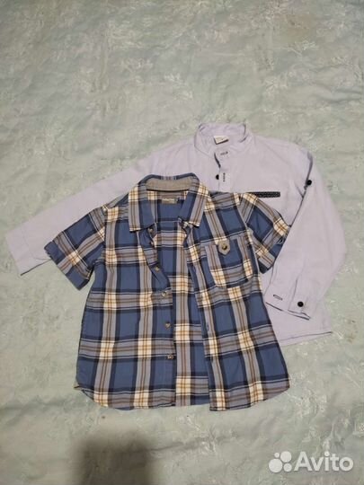 Рубашки для мальчика 104-110