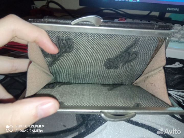 Кошелек мужской кожаный
