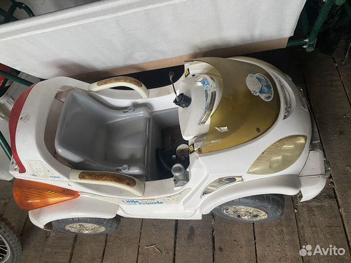 Детский электром на запчасти или для интерьера