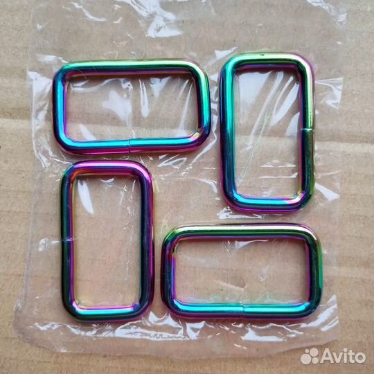 2 пряжки рамки для ремня