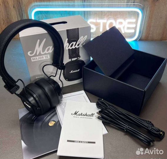 Беспроводные наушники marshall major 4