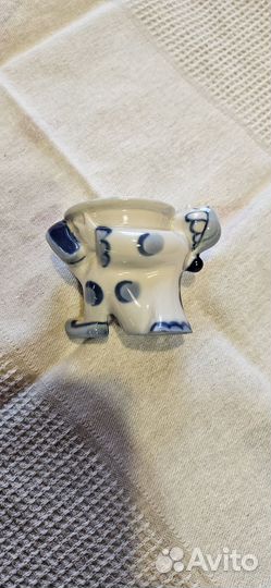 Пашотница (солонка) Гжель