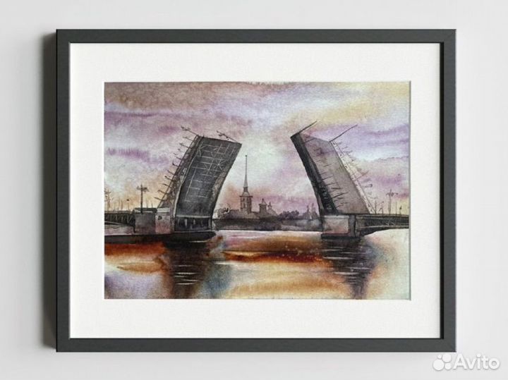 Санкт-петербург в акварели