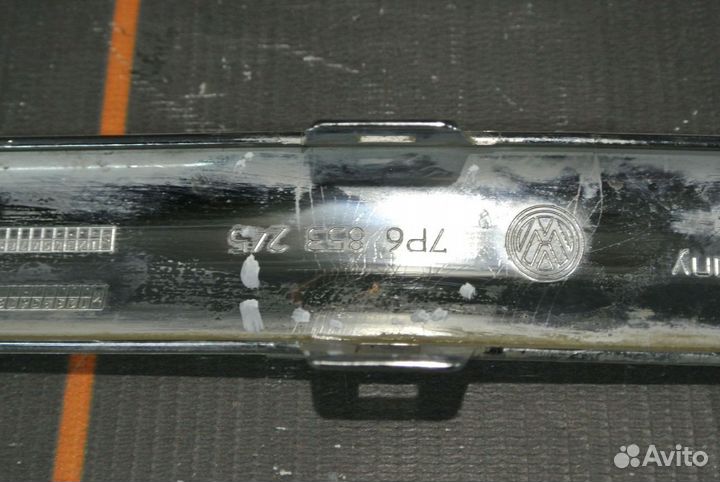 Молдинг бампера заднего - Volkswagen Touareg