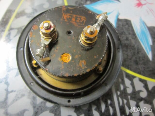 Авиационный вольтметр (миллиамперметр) ва-46