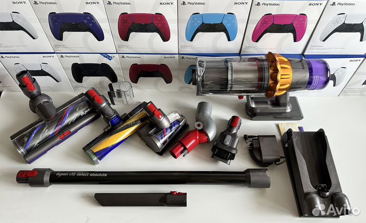 Пылесос Dyson V15 Detect Absolute Оригинал