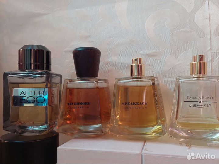 Sisley,Frapin, Mugler распив