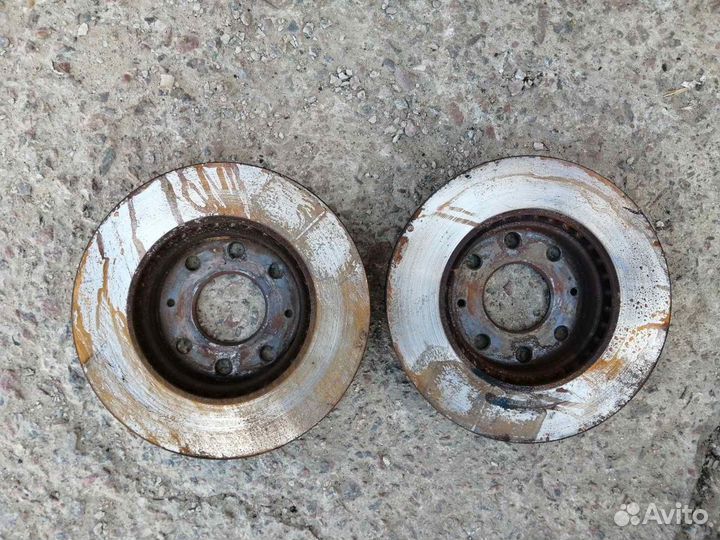 Диски Тормозные передние Пара Шевроле Авео Т250