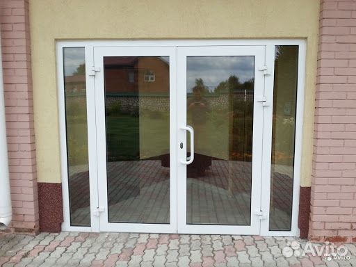 Дверь входная алюминиевая