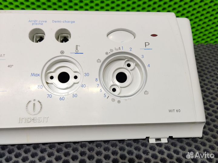 Накладка панели управления infesit WIT 60