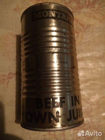 Тушёнка Montana, 1993